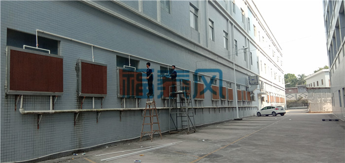 東莞虎門(mén)車(chē)間降溫工程/廠房降溫設(shè)備
